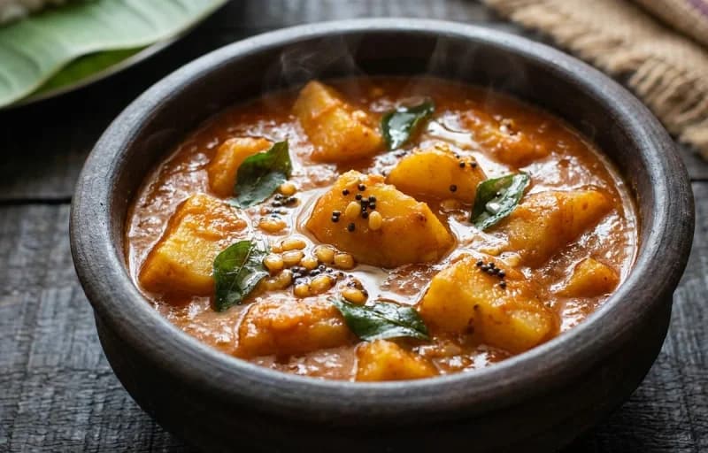 Neer Dosa with Batate Gassi - Recipe 2