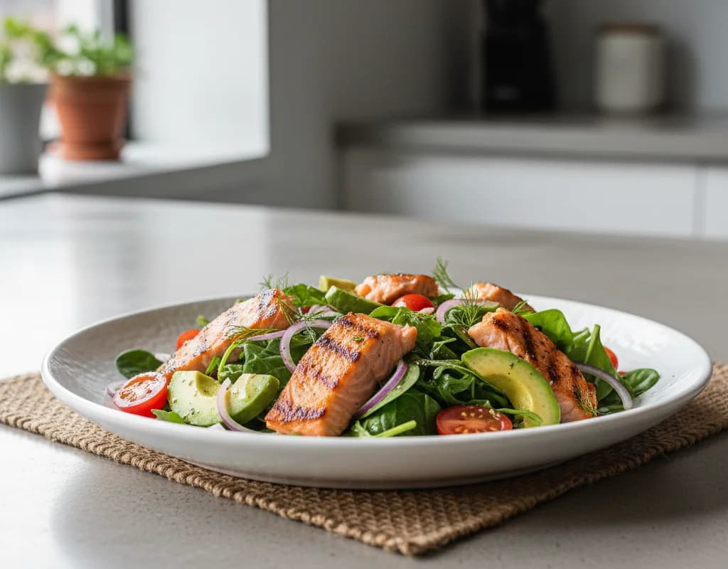 Salmon Avocado Salad