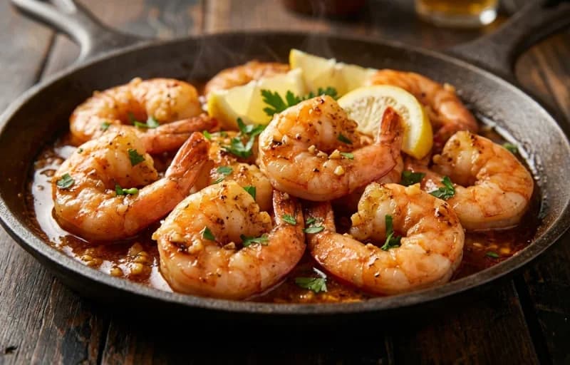 BBQ Shrimp with French Bread with Dipping Oil - Recipe 1