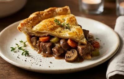 Beef and Mushroom Pie