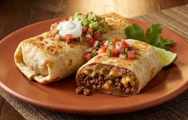 Beef Chimichanga