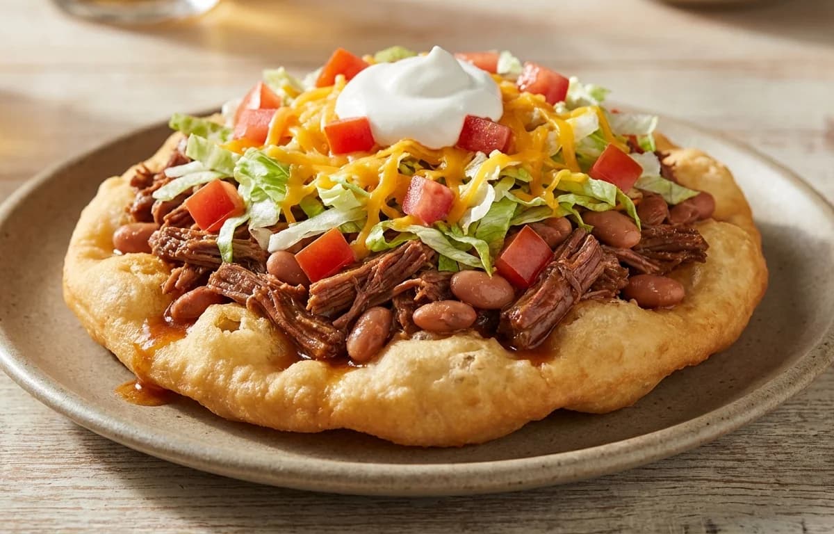 Beef Navajo Tacos
