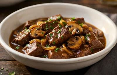 Beef Tips and Gravy
