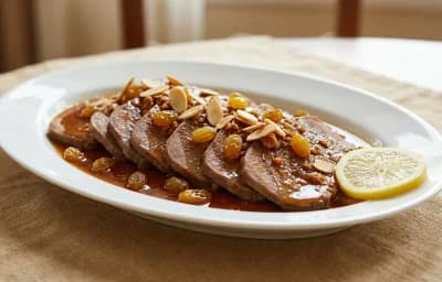Beef Tongue Polonaise