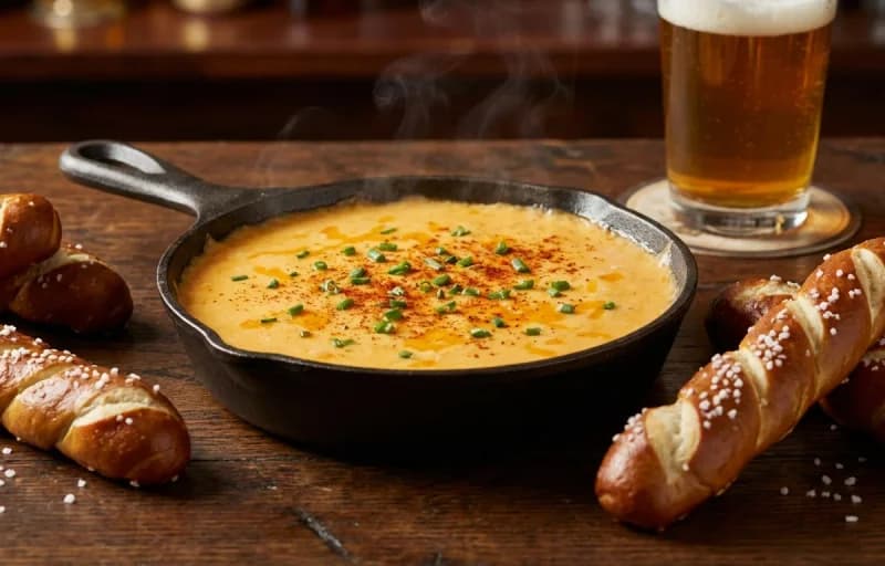 Soft Pretzels with Beer Cheese Dip - Recipe 2