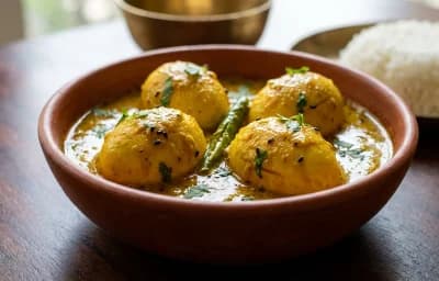 Bengali Mustard Egg Curry