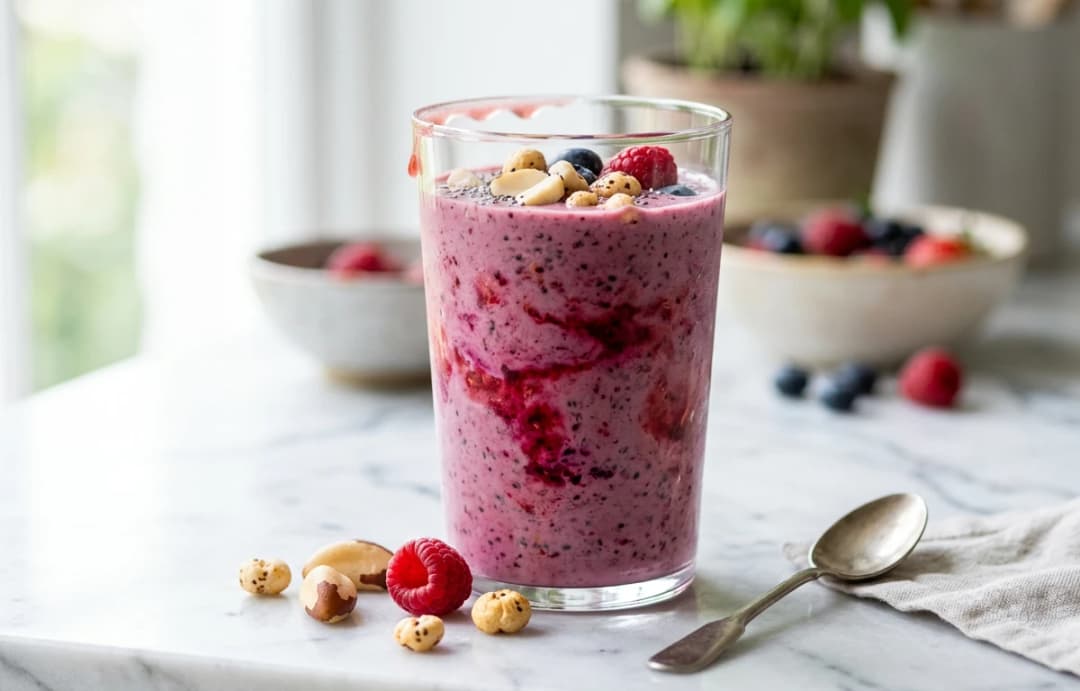 Berry & Brazil Nut Smoothie