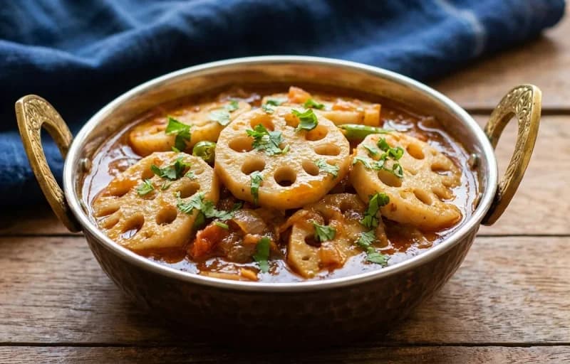 Bhein Basar, Phulka and Cucumber Raita - Recipe 1