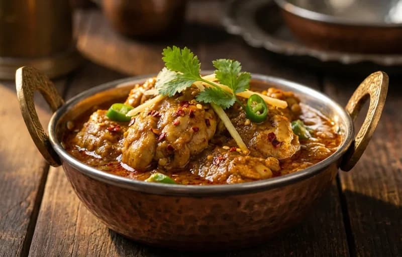 Bheja Masala with Saffron Sheermal - Recipe 1