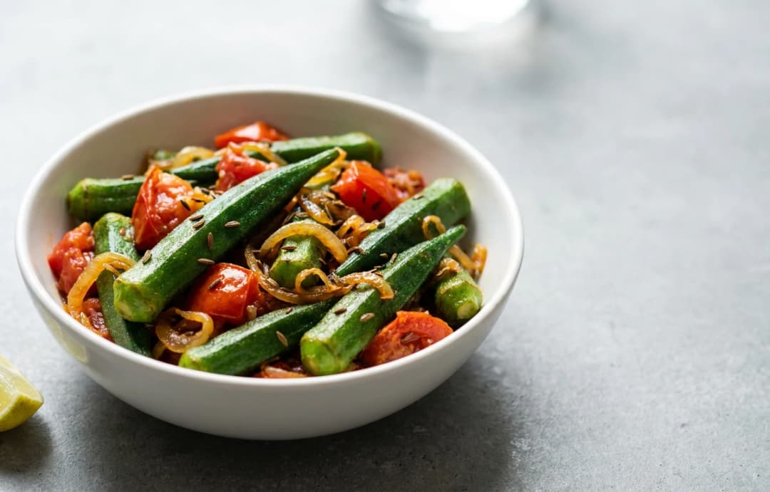 Bhindi Tomato Sabzi