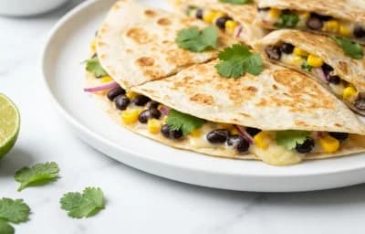 Black Bean and Corn Quesadillas