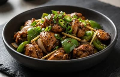 Black Pepper Chicken Dry