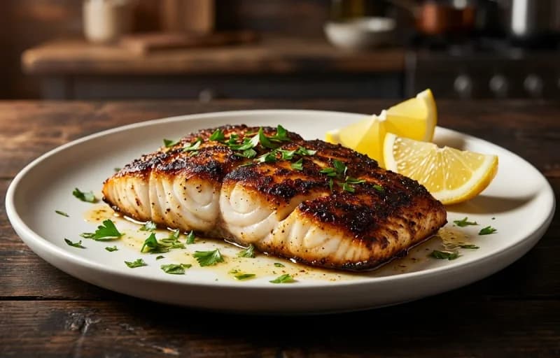 Blackened Mahi-Mahi, Mango Salsa and Coconut Rice - Recipe 1