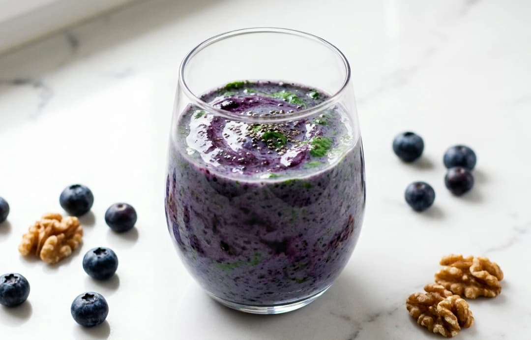 Blueberry & Spinach Power Smoothie