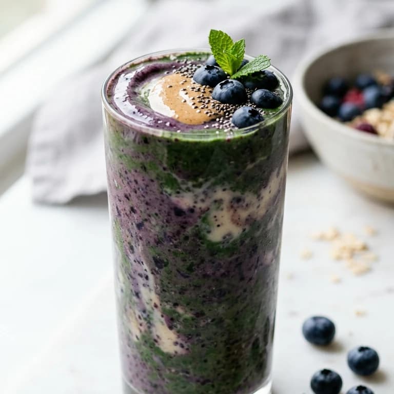 Blueberry Protein Power Smoothie