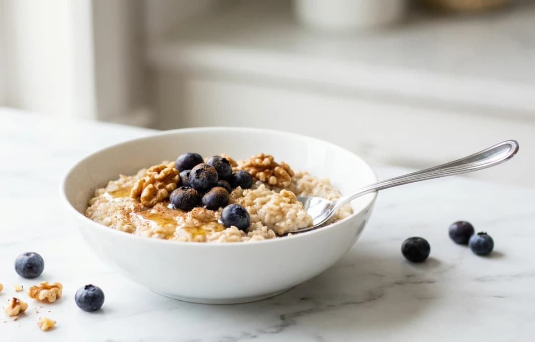 Blueberry Walnut Oatmeal