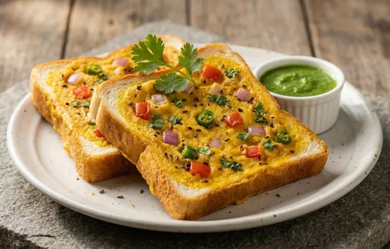 Boiled Eggs, Bread Toast and Masala Chai - Recipe 2