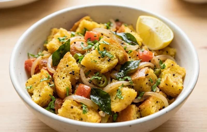 Bread Upma