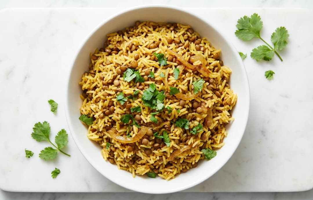 Brown Basmati & Lentil Pilaf