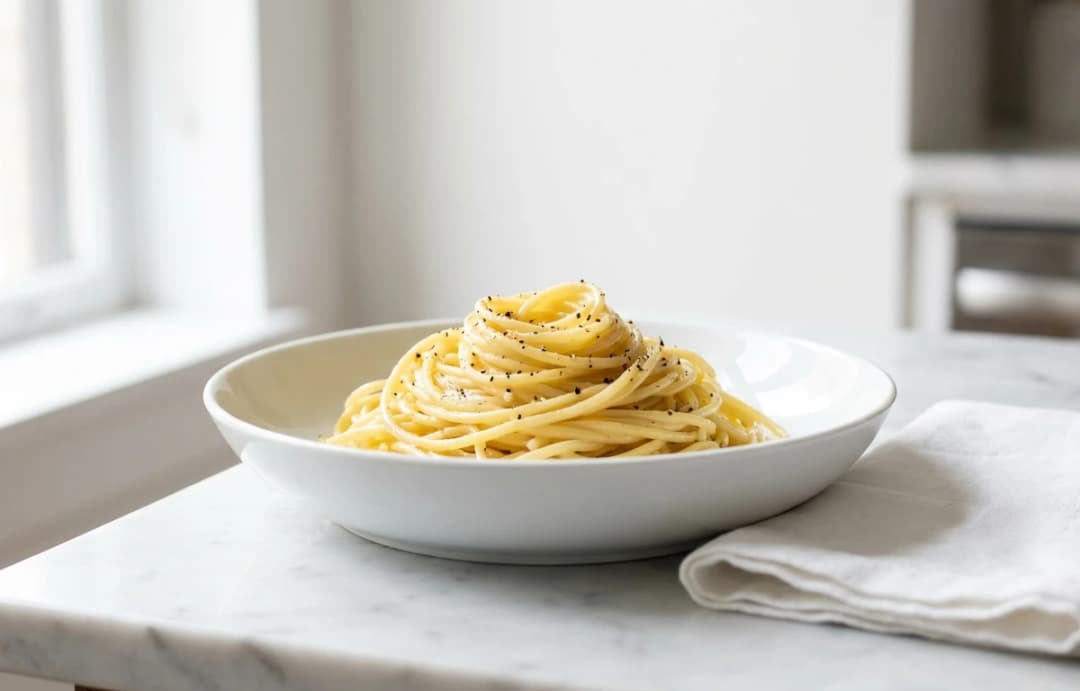 Buttered White Pasta