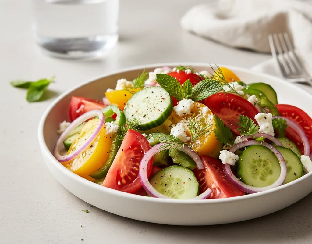 Tomato Cucumber Salad