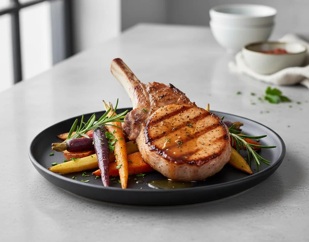 Pan-Seared Pork Chop