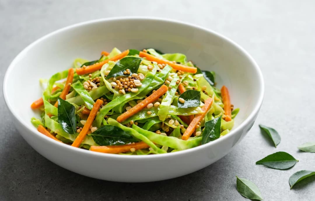 Cabbage Carrot Sabzi