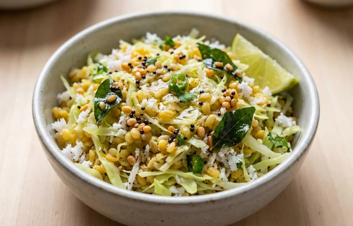 Cabbage Kosambari