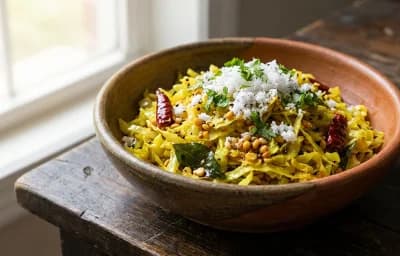 Cabbage Poriyal