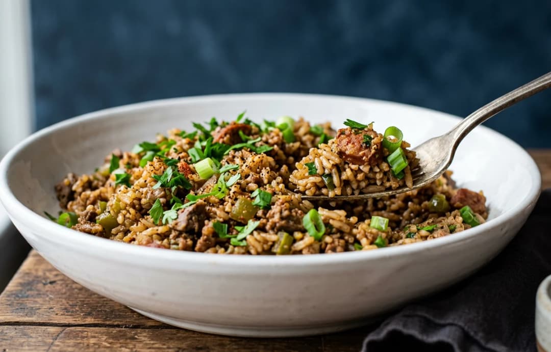 Cajun-Style Dirty Rice