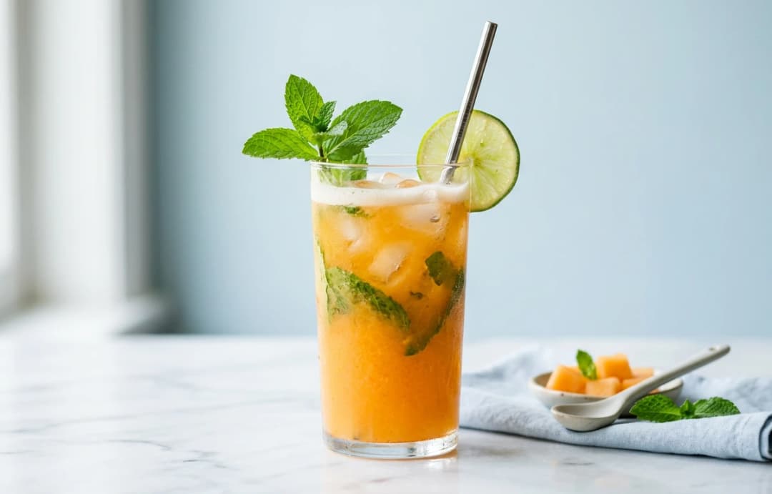 Cantaloupe & Mint Cooler