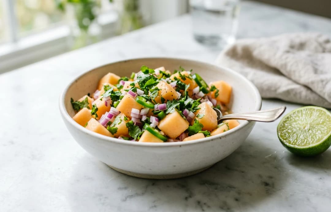 Cantaloupe Salsa