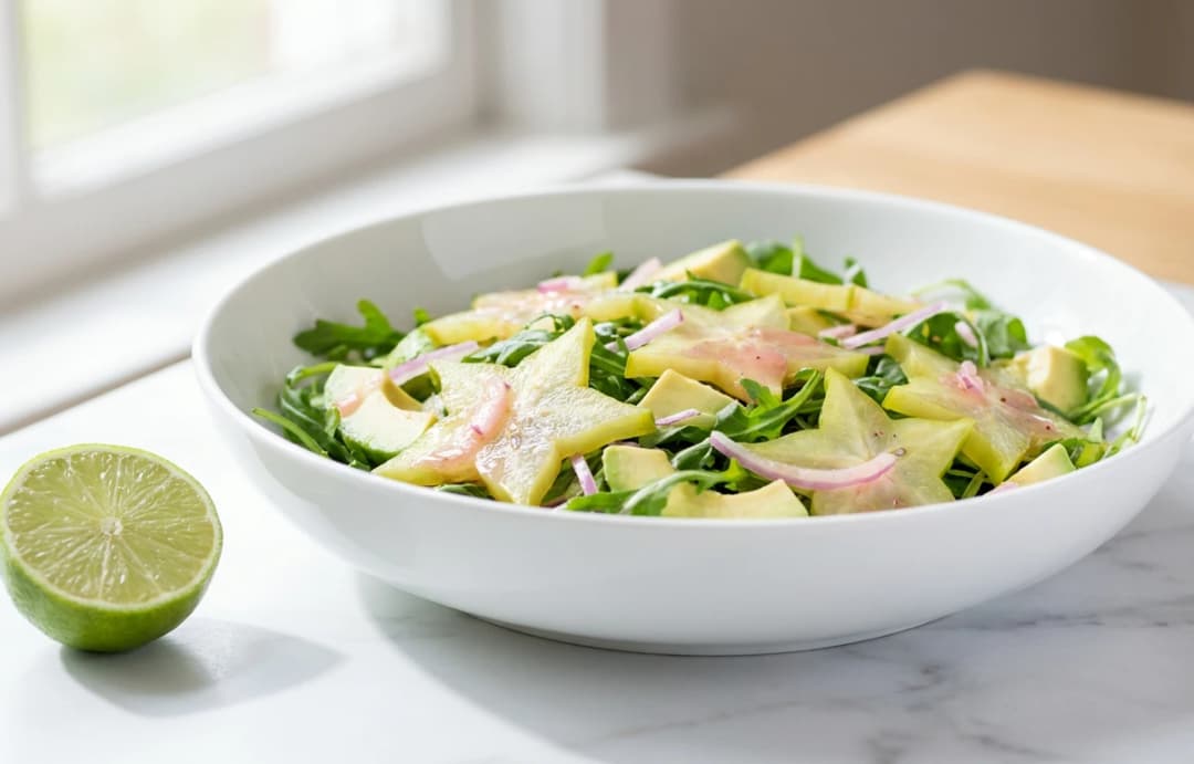 Carambola & Avocado Salad