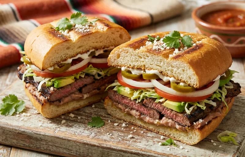 Carne Asada Torta
