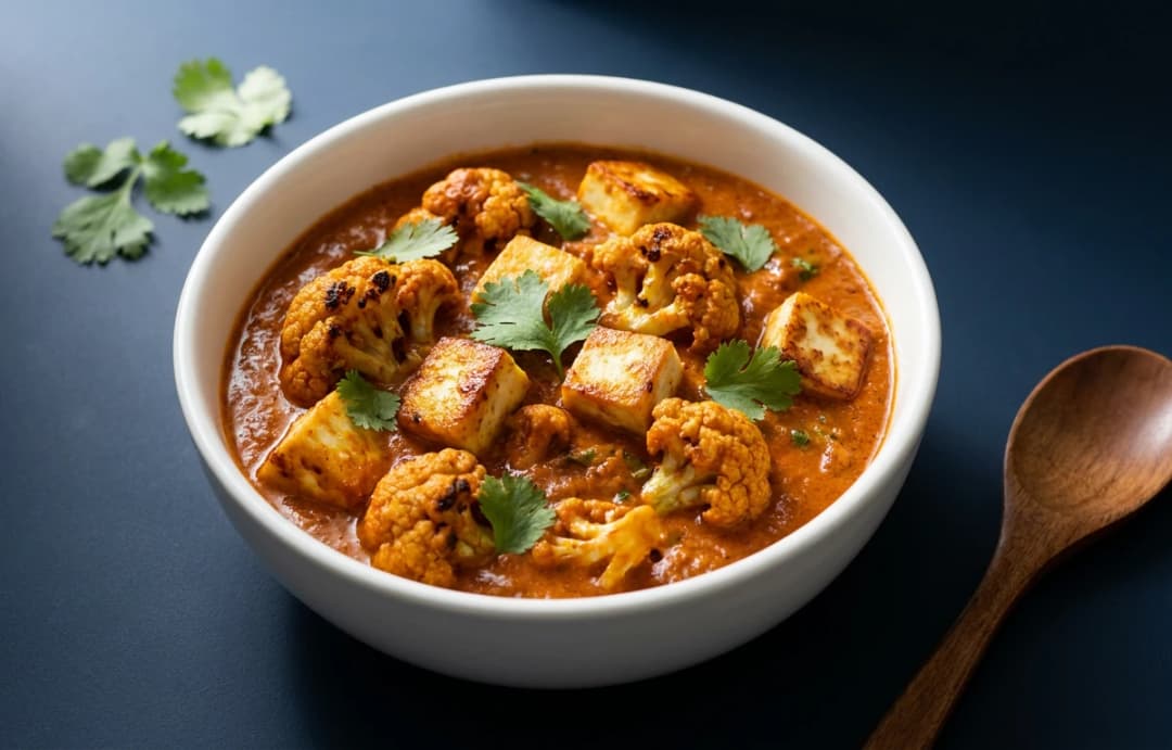 Cauliflower Paneer Curry