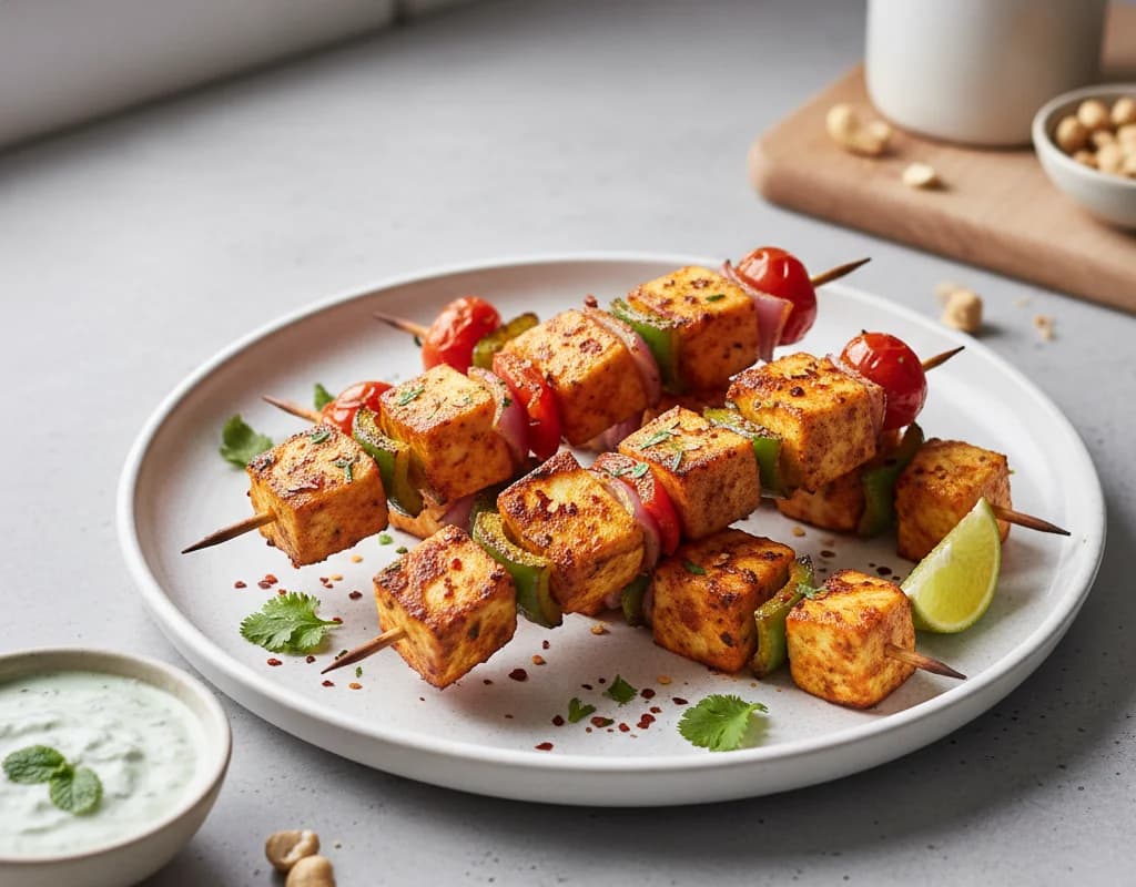 Grilled Halloumi Skewers