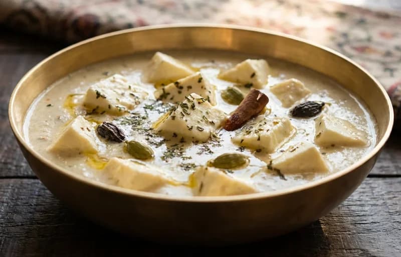 Chaman Qaliya, Kashmiri Pulao and Fried Egg - Recipe 1