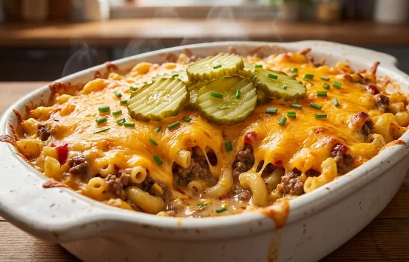 Cheeseburger Casserole