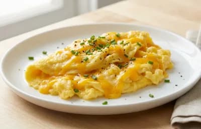 Cheesy Scrambled Eggs