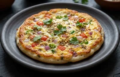 Chettinad Egg Uthappam