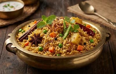 Chettinad Vegetable Biryani
