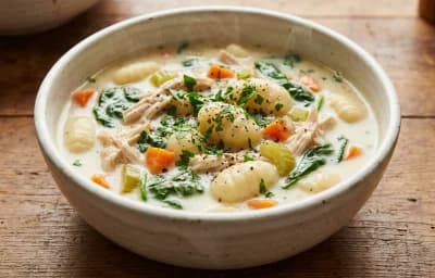 Chicken and Gnocchi Soup