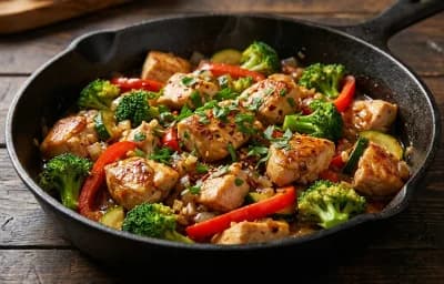 Chicken and Vegetable Skillet