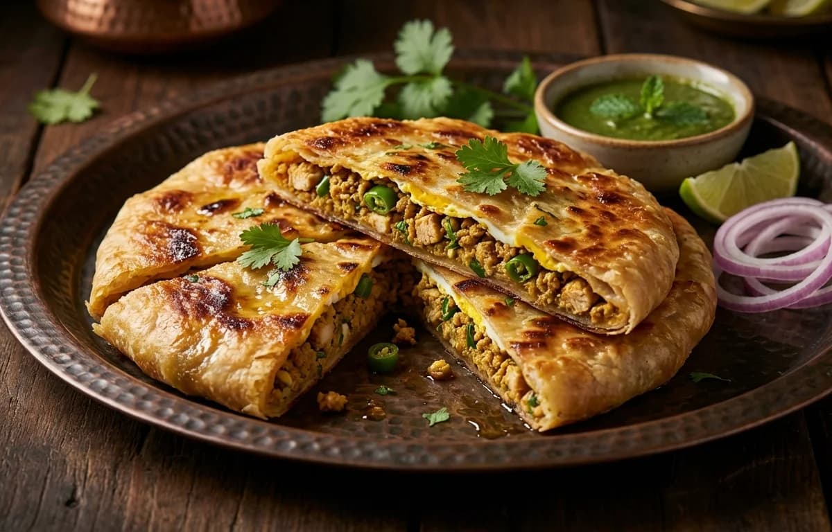Chicken Baida Roti