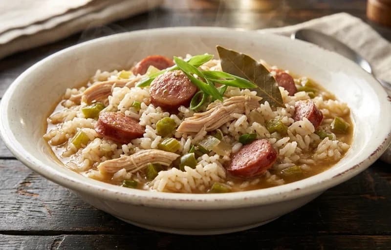 Chicken Bog with Side Salad - Recipe 1