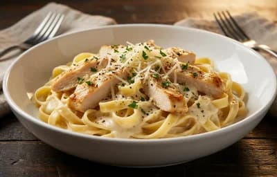 Chicken Fettuccine Alfredo