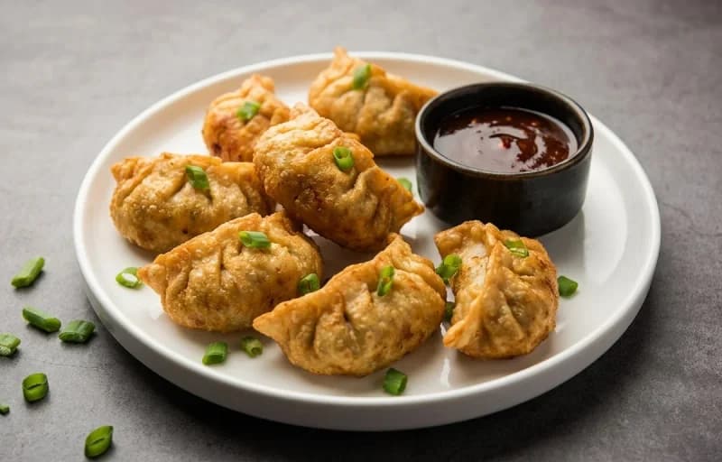 Chicken Fried Momos with Chicken Clear Soup - Recipe 1