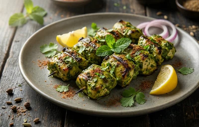 Chicken Hariyali Tikka