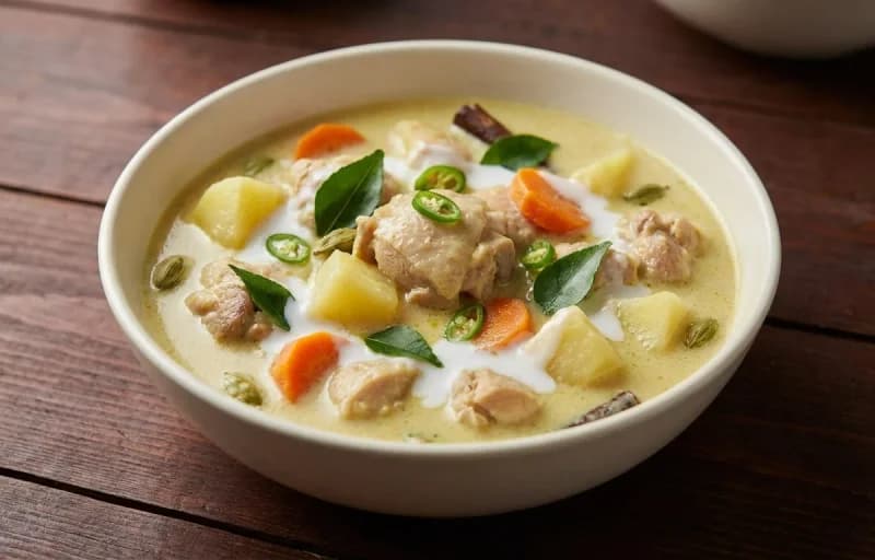 Chicken Ishtew with Roti - Recipe 1