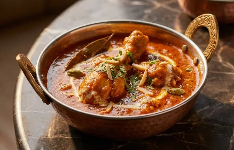 Chicken Jahangiri with Saffron Sheermal - Recipe 1